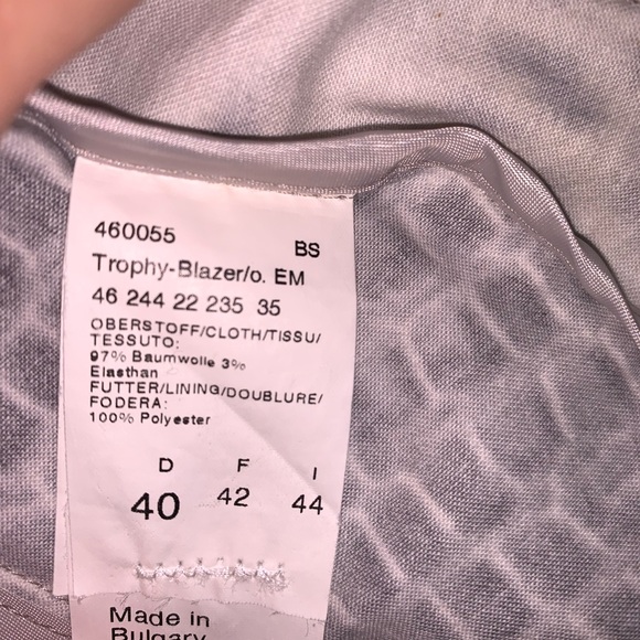 Airfield Womens’ Animal Print Blazer - Picture 5 of 8